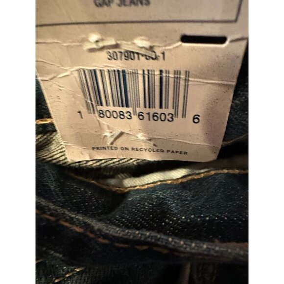 NWT 2008 GAP Womens 16L Tall Low Rise (10.5 in Rise) Flare Jeans 35.5 inseam - Picture 5 of 9